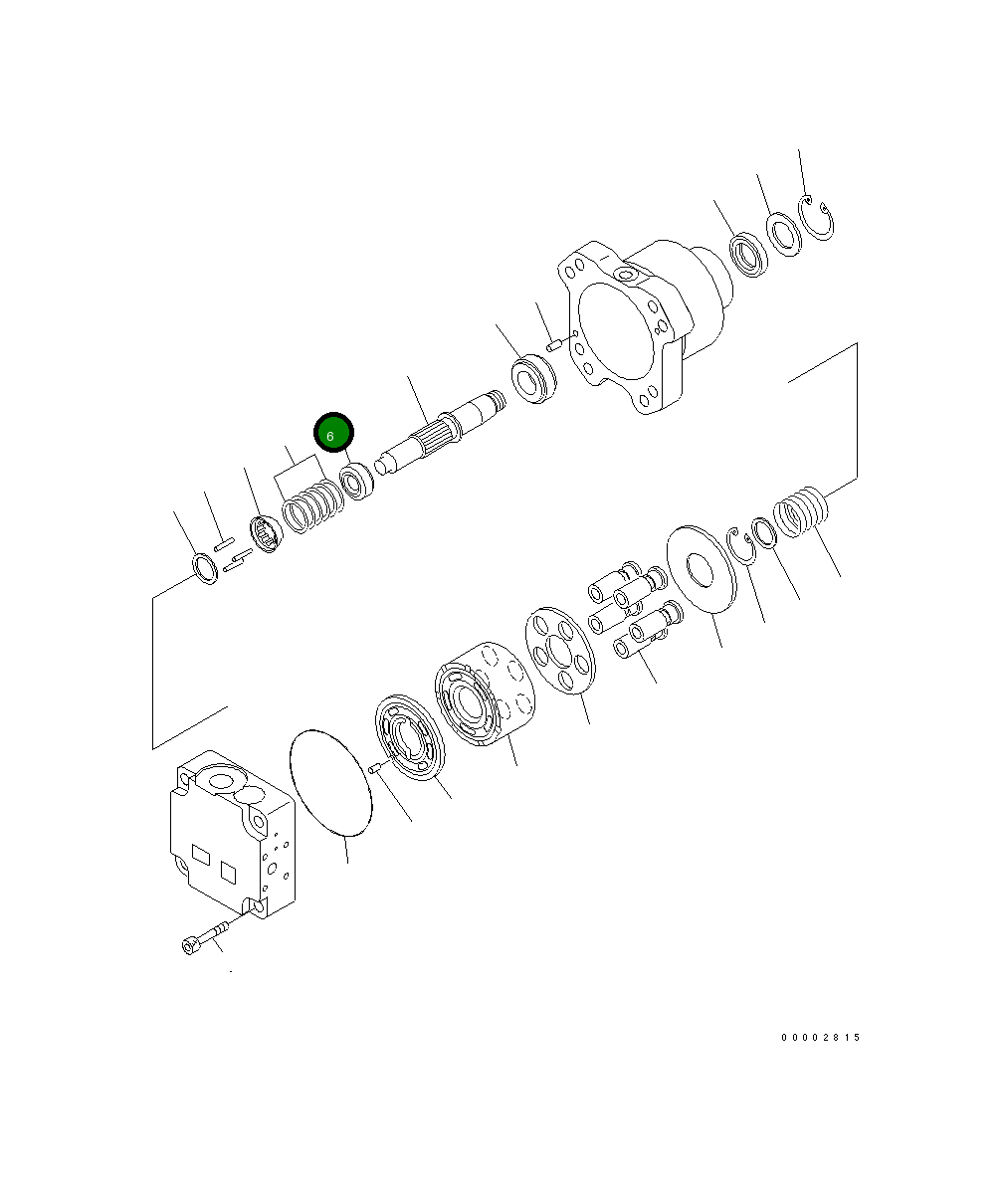Подшипник 708-7S-12220 Komatsu
