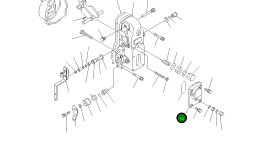Крышка DK154063-7300 Komatsu