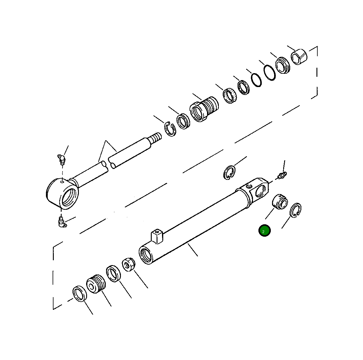 Подшипник 707-76-A5010 Komatsu