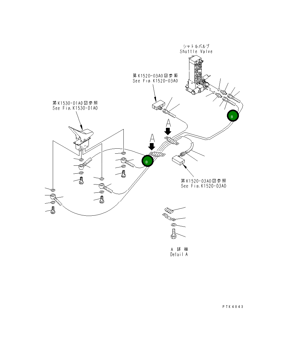 Пластина, F1 20G-62-K4560 Komatsu