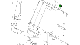 Рычаг 237-54-17440 Komatsu