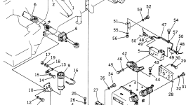 Кронштейн 566-60-18212 Komatsu