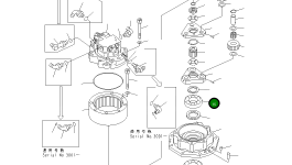 Подшипник 22M-26-11170 Komatsu