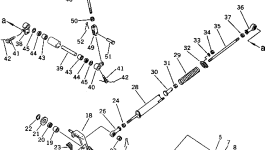 Рычаг 135-43-34271 Komatsu
