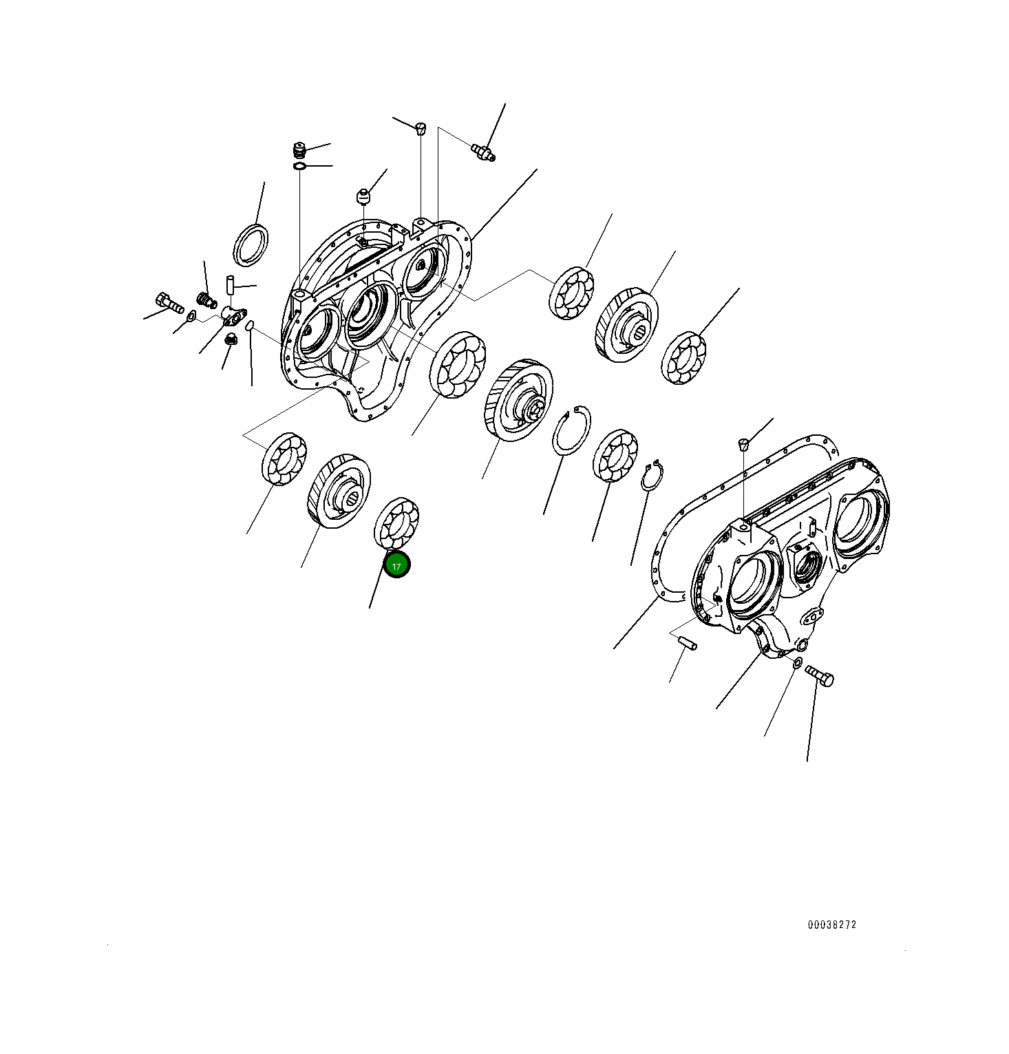 Подшипник 06030-06224 Komatsu