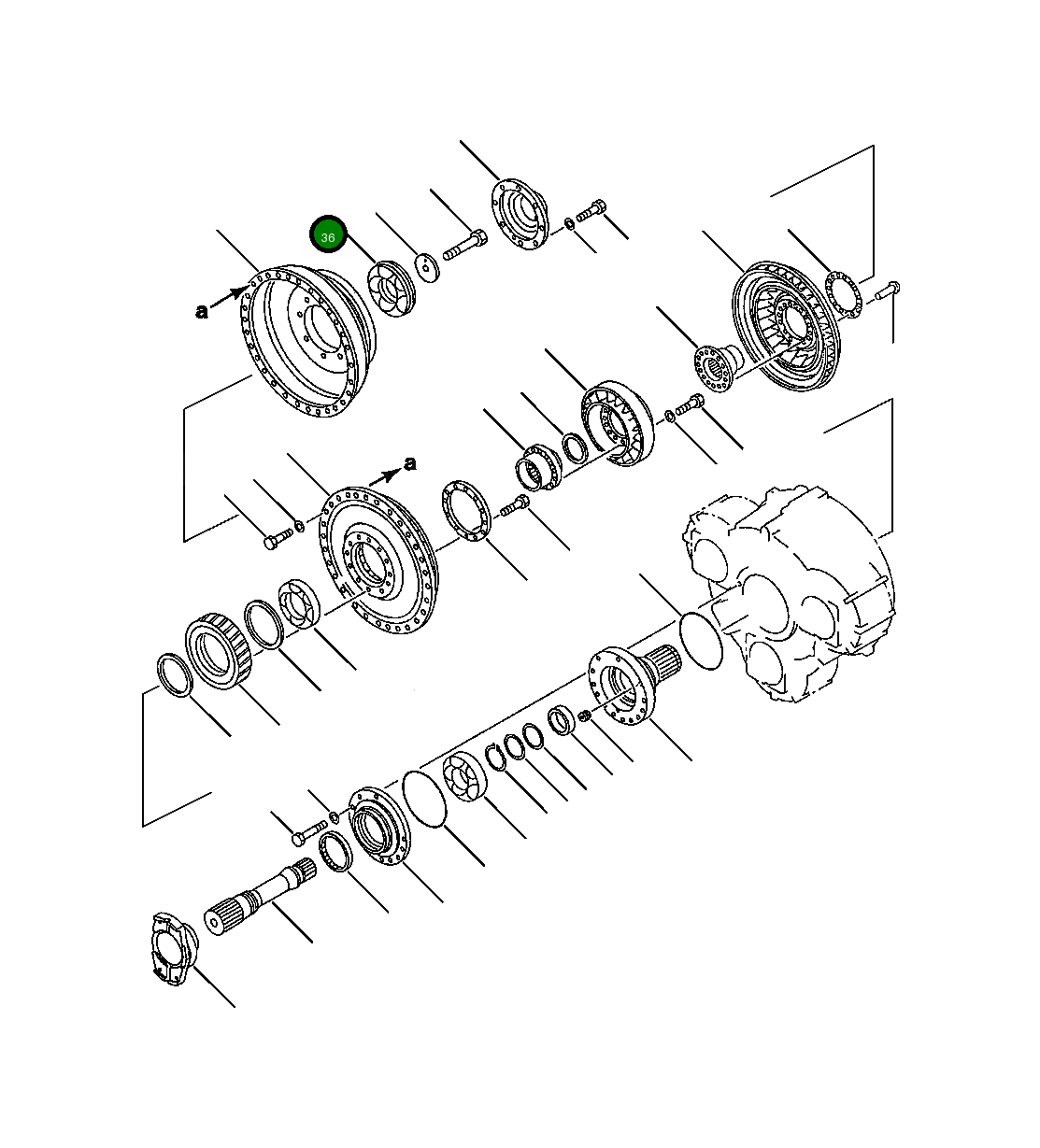 Подшипник 711-17-21560 Komatsu