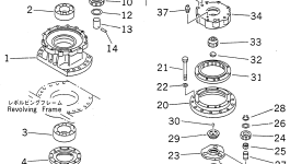 Крышка 20Y-26-14311 Komatsu