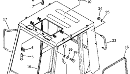 Кабина 273-950-1100 Komatsu