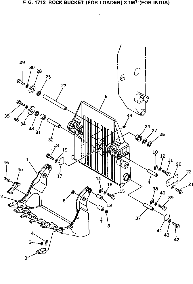 Крышка 209-966-1130 Komatsu