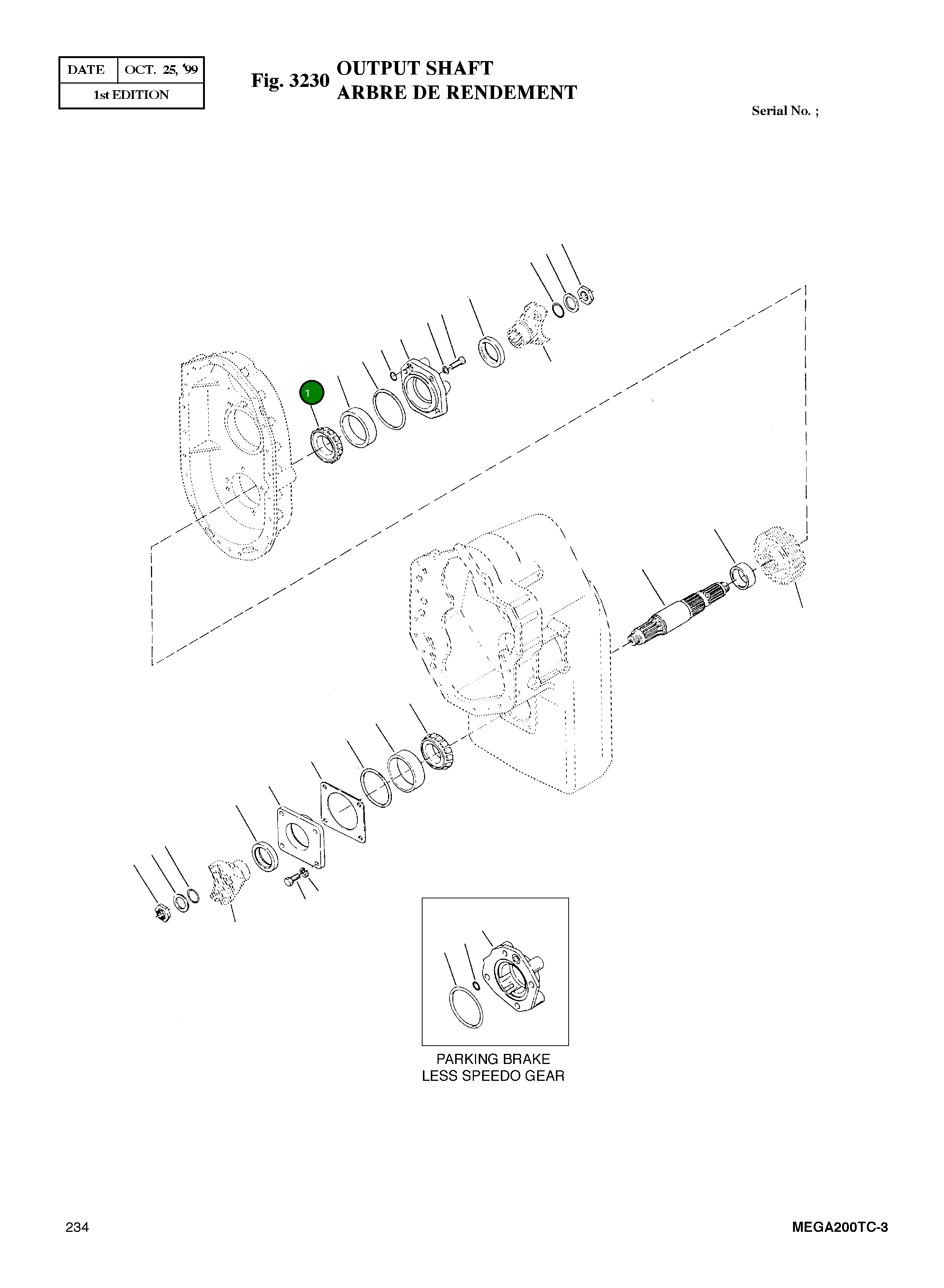 Подшипник 247351 Komatsu