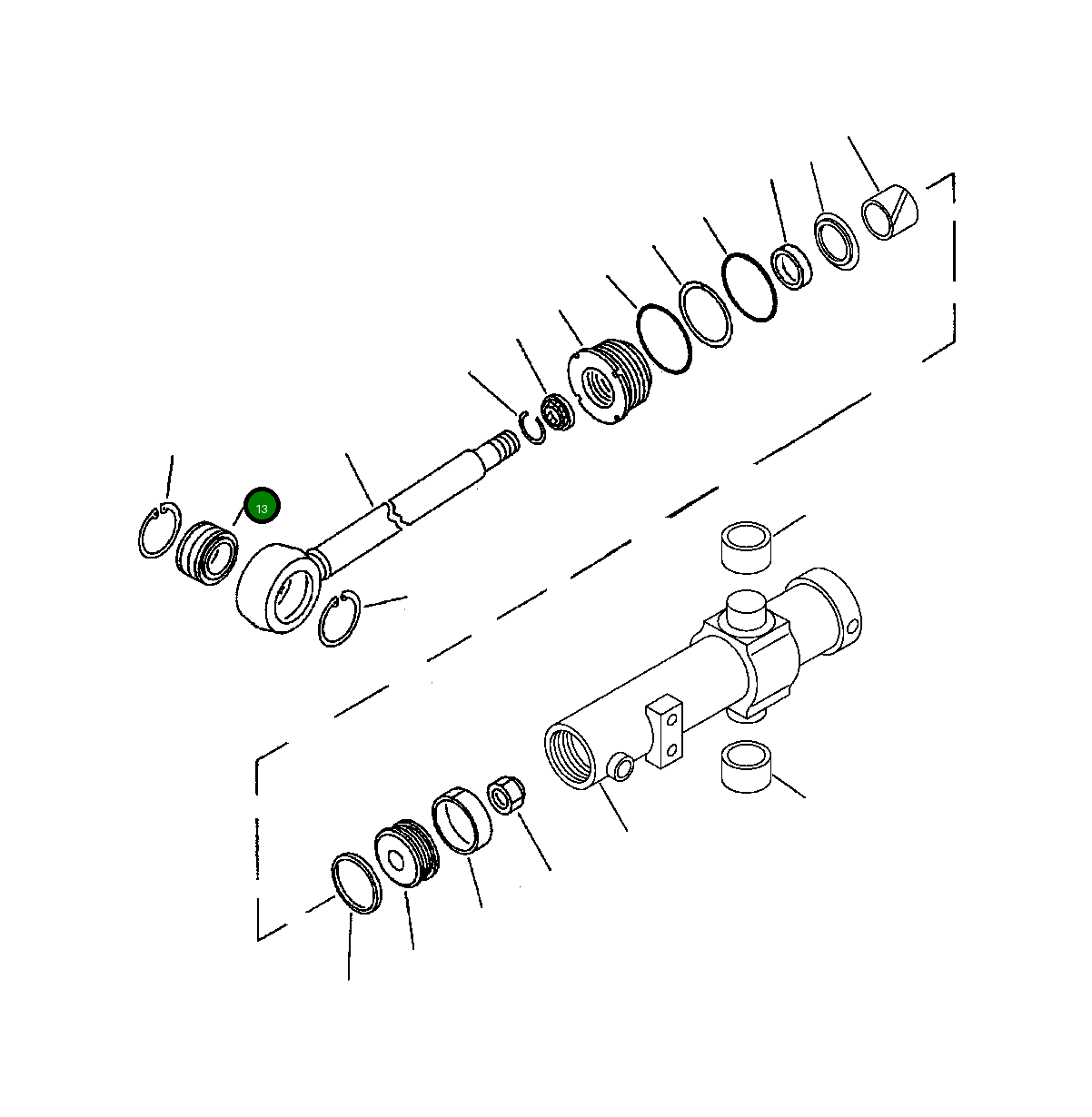 Подшипник 707-46-A6010 Komatsu
