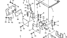 Крышка 205-54-84630 Komatsu