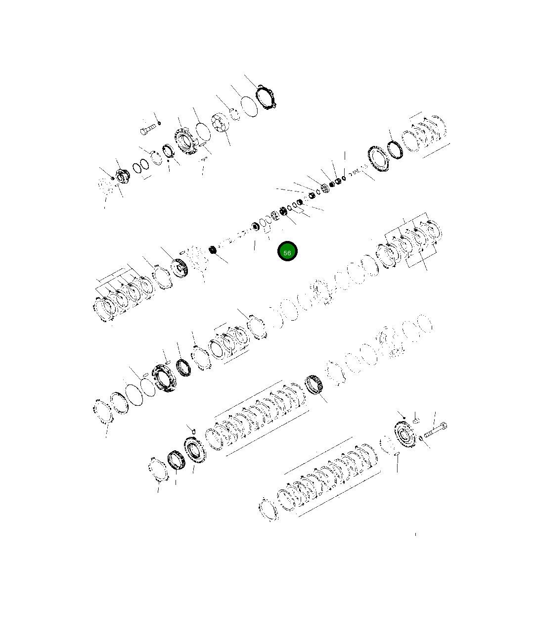 Подшипник 06033-06917 Komatsu