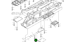 Крышка 21T-54-68571 Komatsu