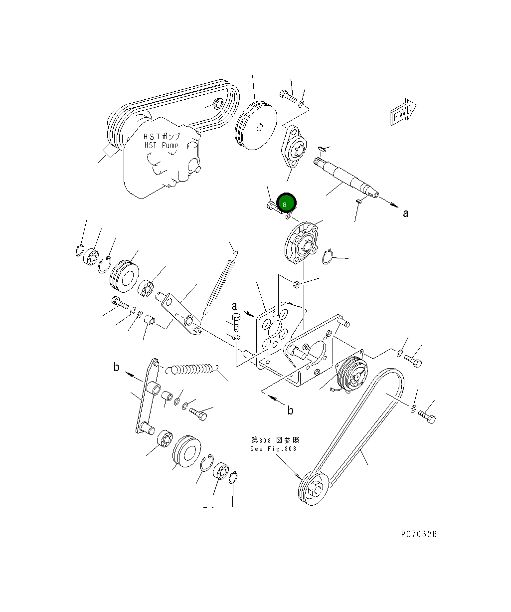 Подшипник 265-25-20510 Komatsu