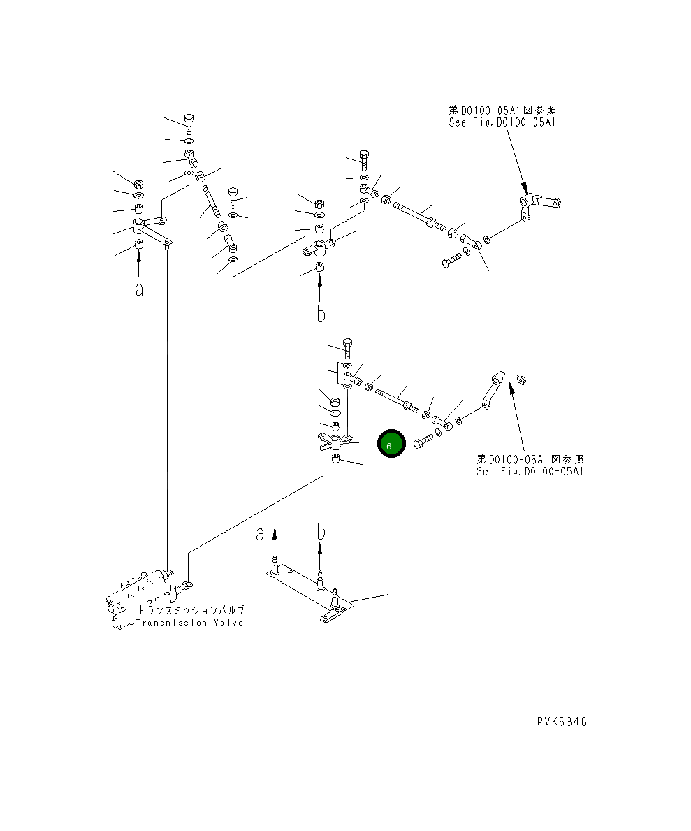 Рычаг 104-43-38951 Komatsu