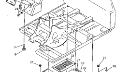Крышка 20G-54-19160 Komatsu