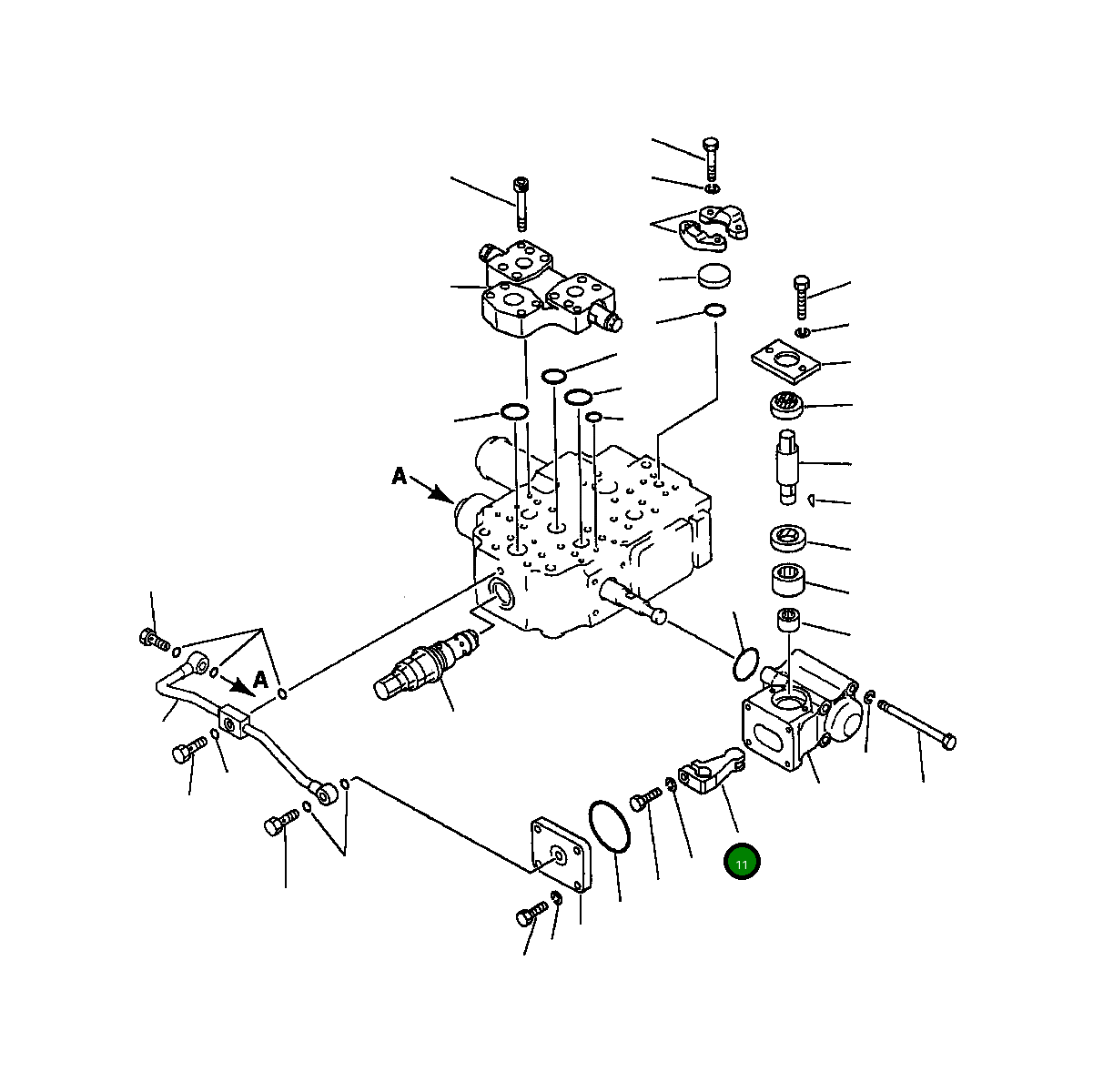 Рычаг 702-13-21680 Komatsu