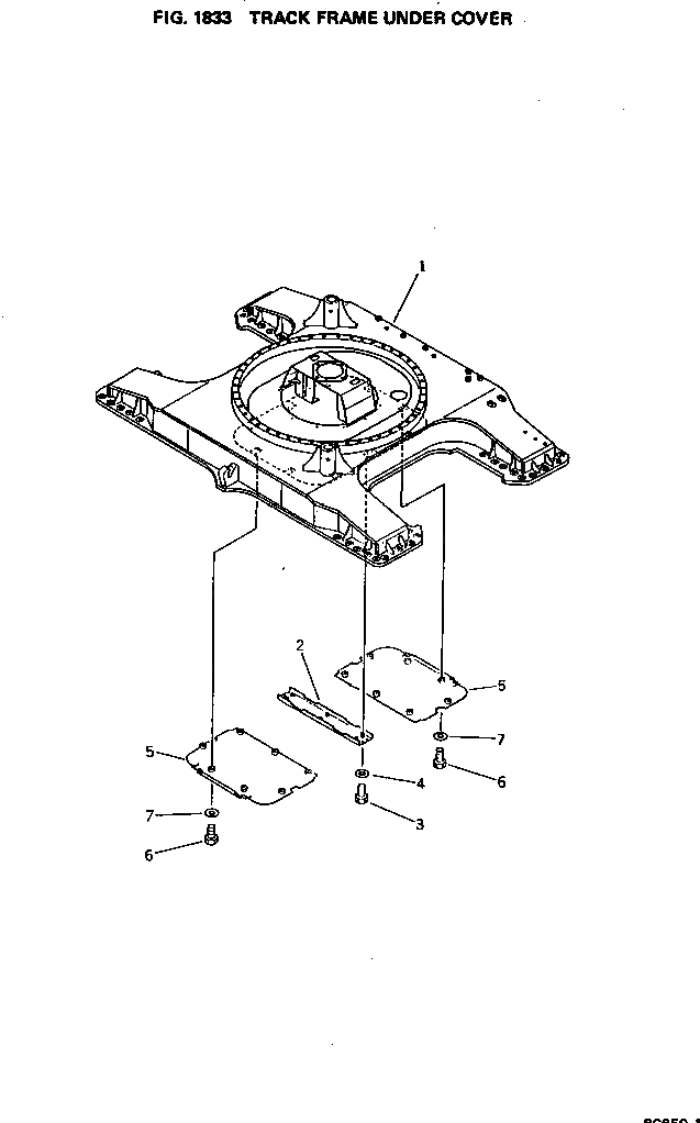 Крышка 209-30-15310 Komatsu