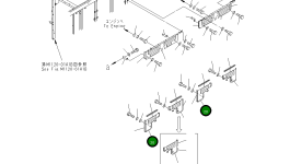 Крышка 21T-54-67541  Komatsu