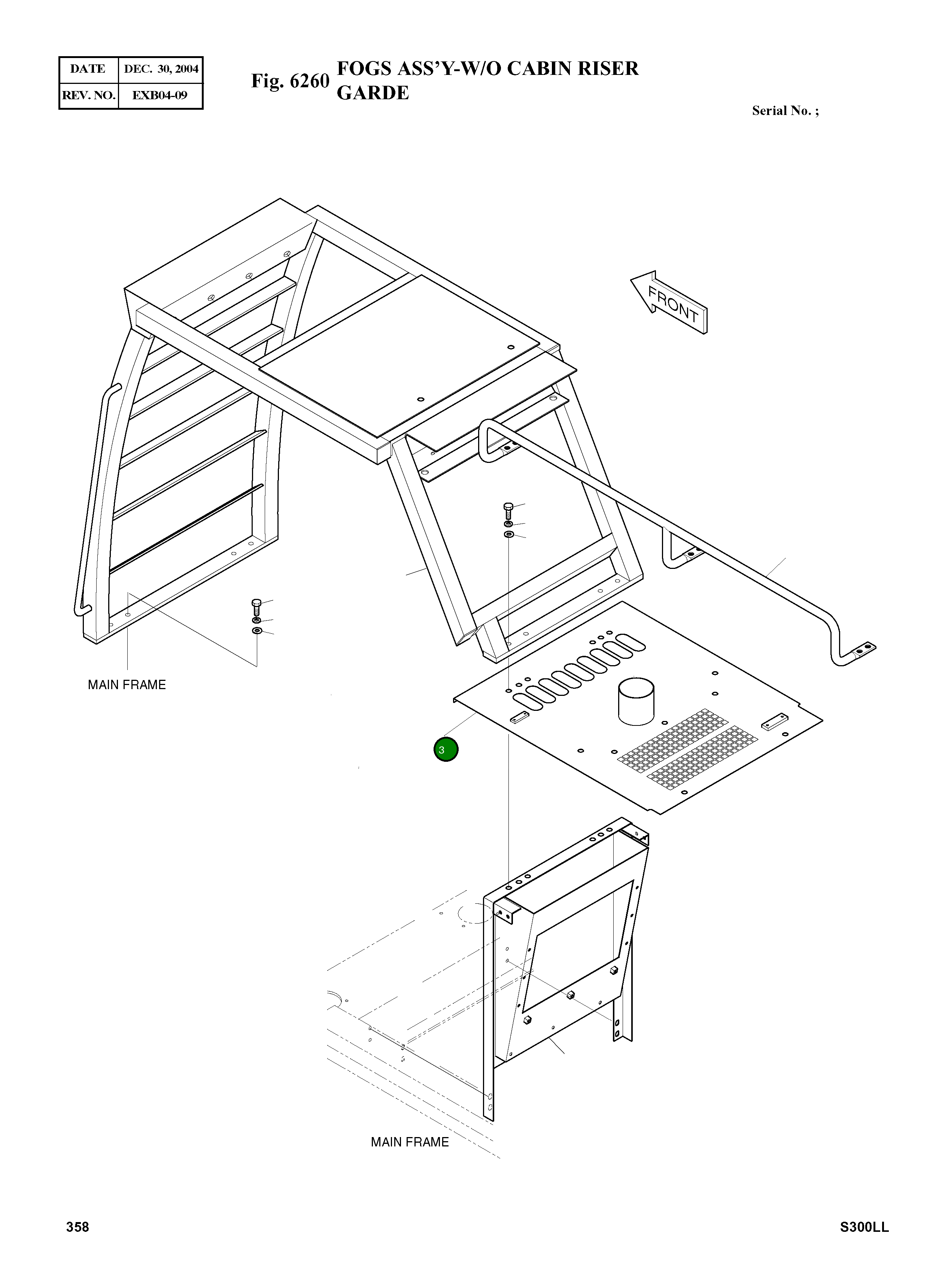Крышка K1002395 Komatsu