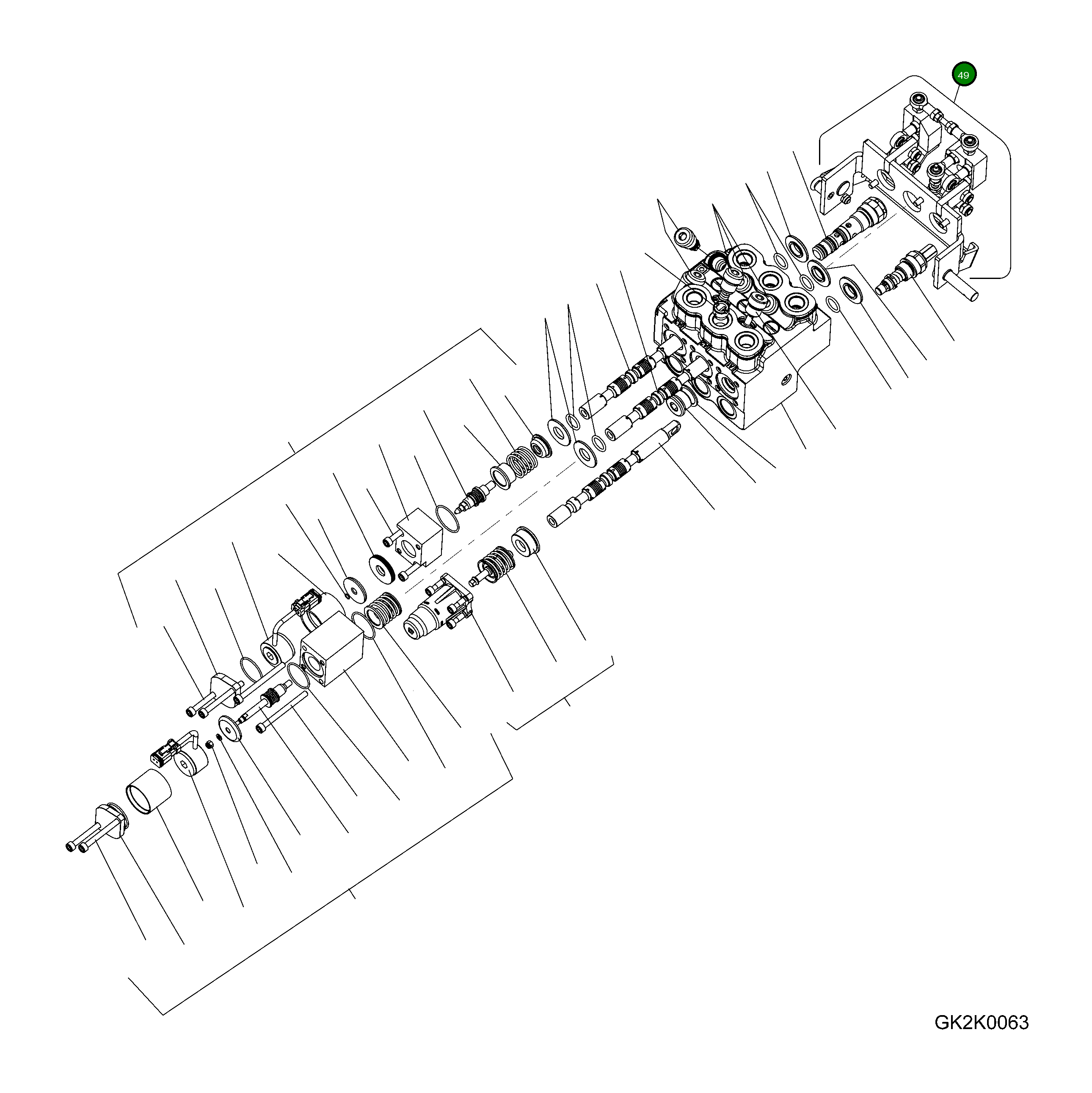 Рычаг 42T-64-H0R92  Komatsu