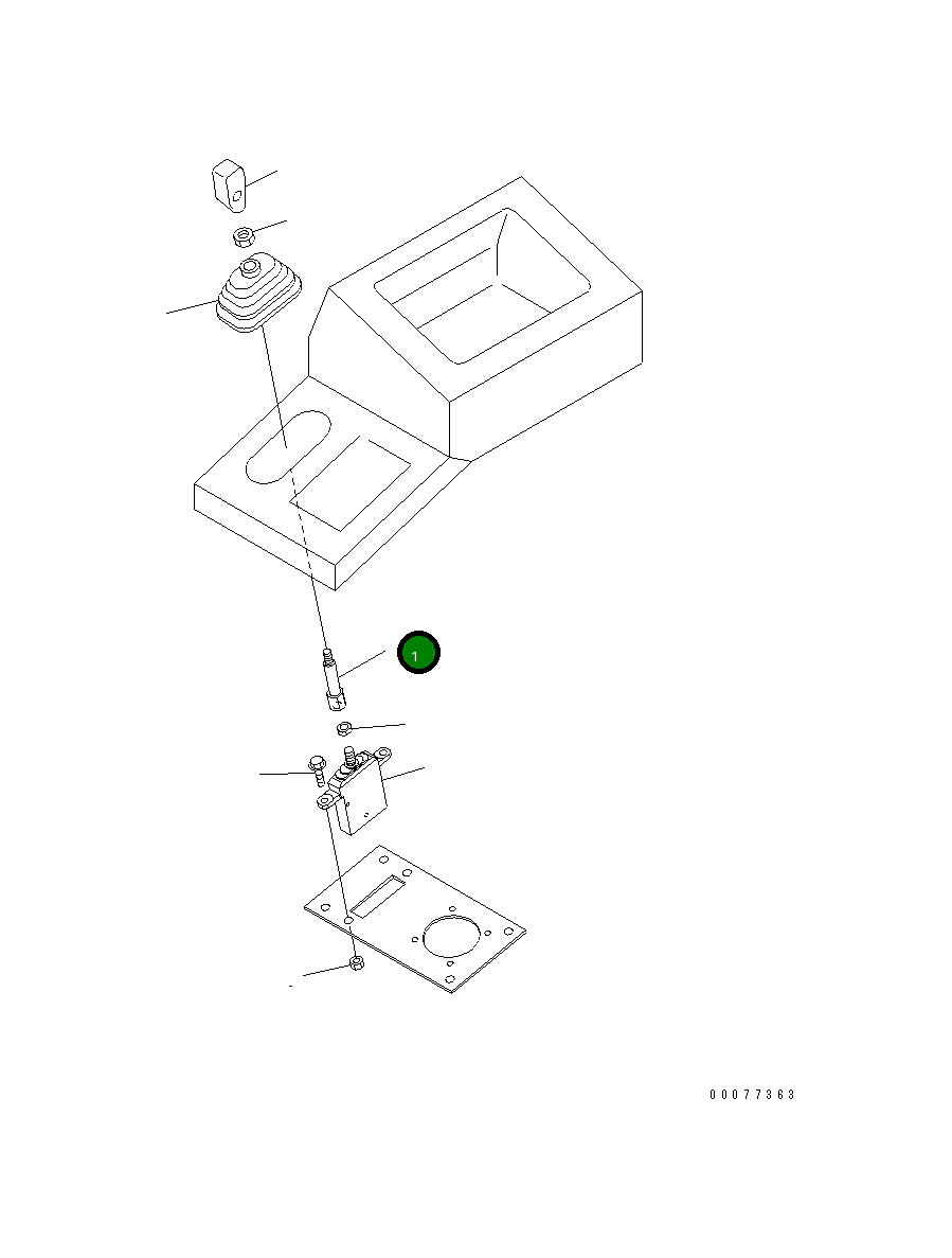 Рычаг 418-43-28230 Komatsu