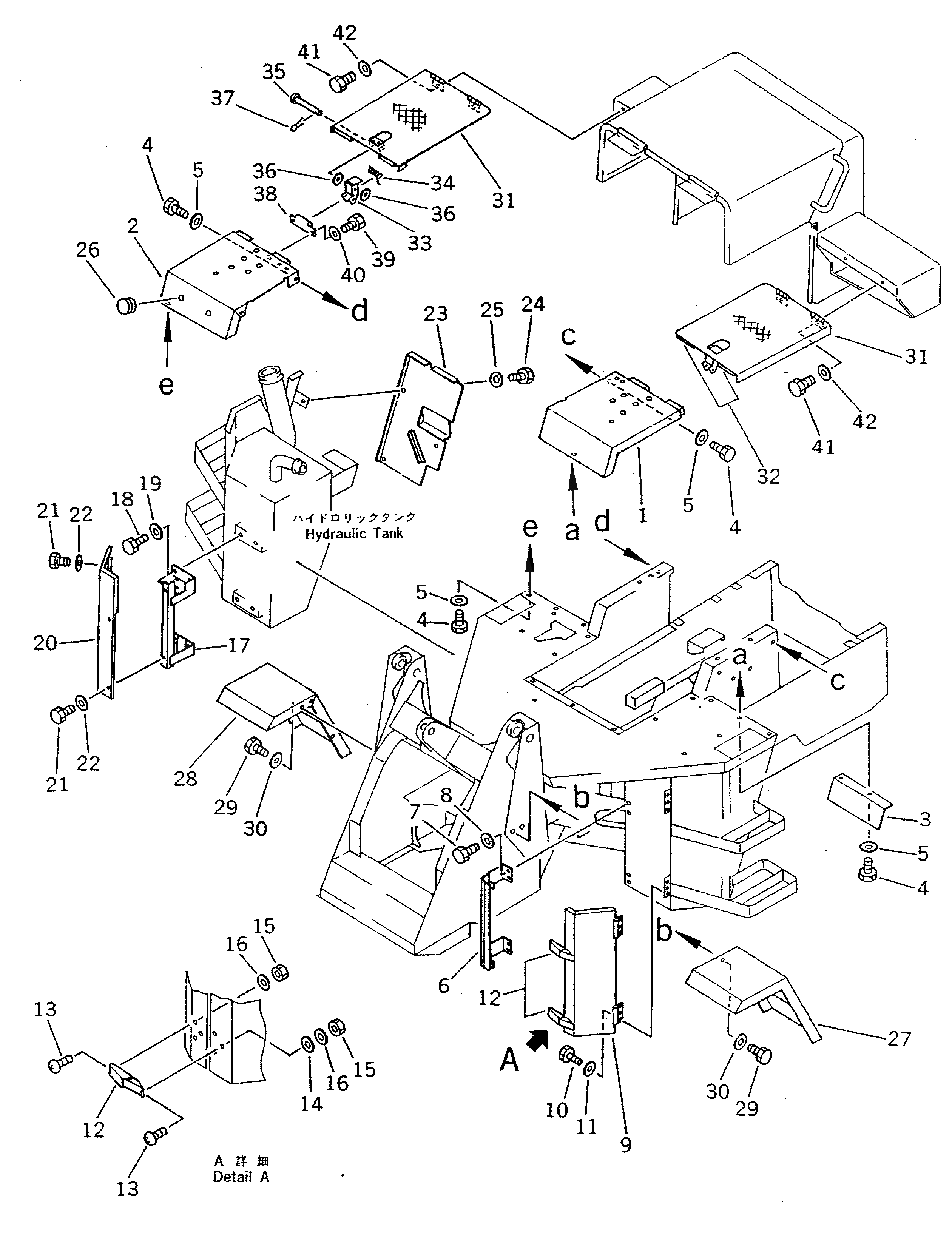 Крышка 415-54-12352 Komatsu