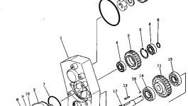Крышка 6136-81-3820  Komatsu