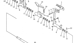 Рычаг 178-43-11130 Komatsu
