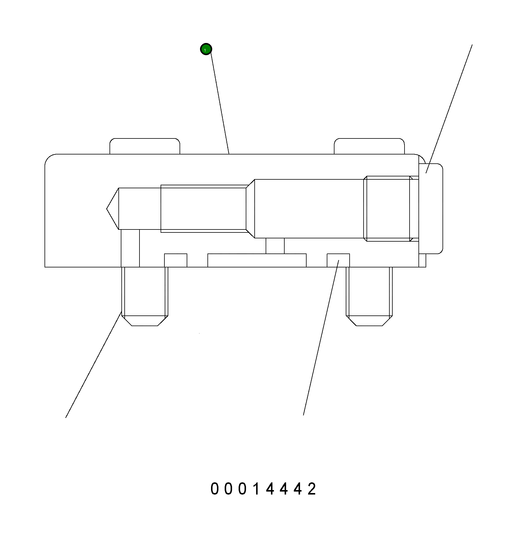 Крышка UC1094459888 Komatsu