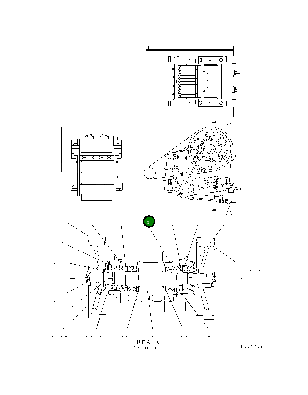 Подшипник 8221-70-5560 Komatsu