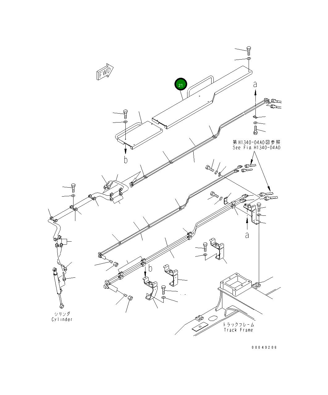 Крышка 8295-62-1571  Komatsu