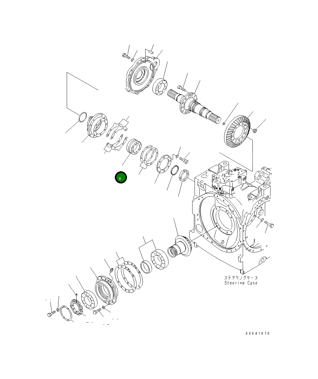 Подшипник 17A-09-11130 Komatsu