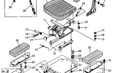 Крышка 195-57-11721 Komatsu