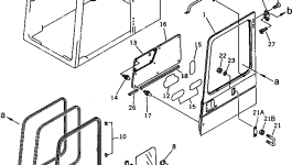 Гайка 20Y-54-14580 Komatsu