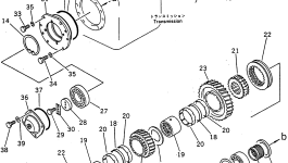 Шестерня 232-14-63270 Komatsu