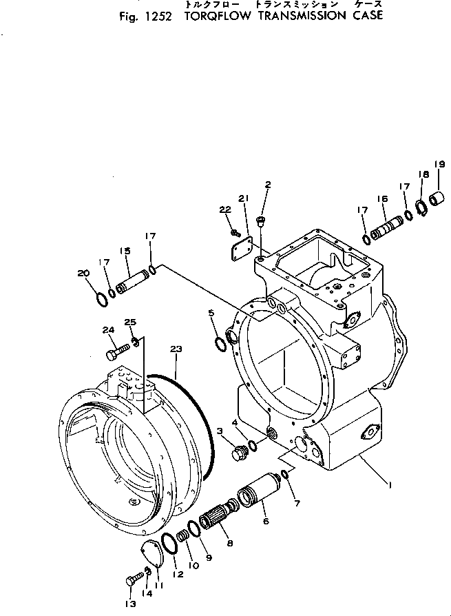 Крышка 125-15-11241 Komatsu