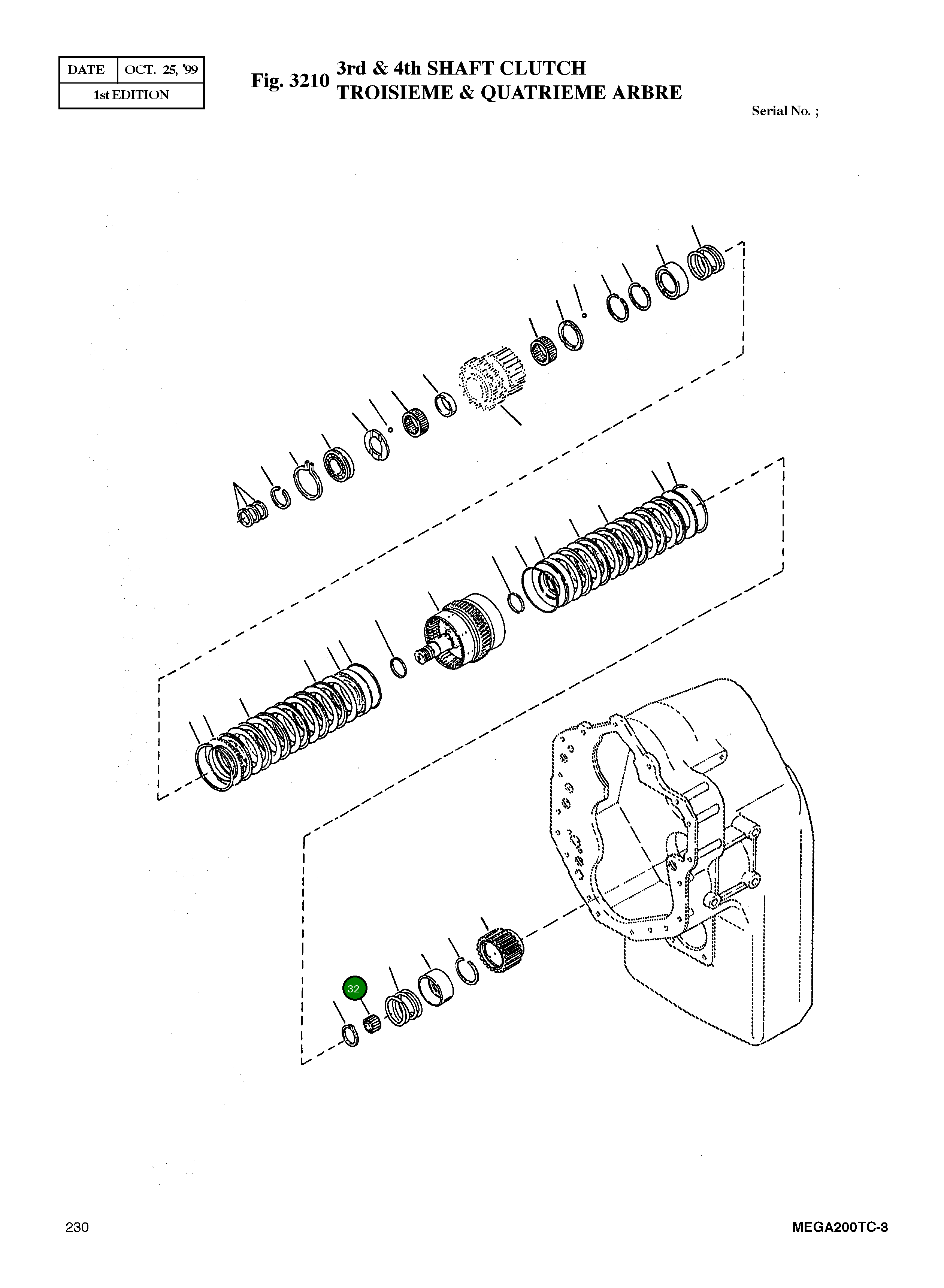 Подшипник 233065 Komatsu