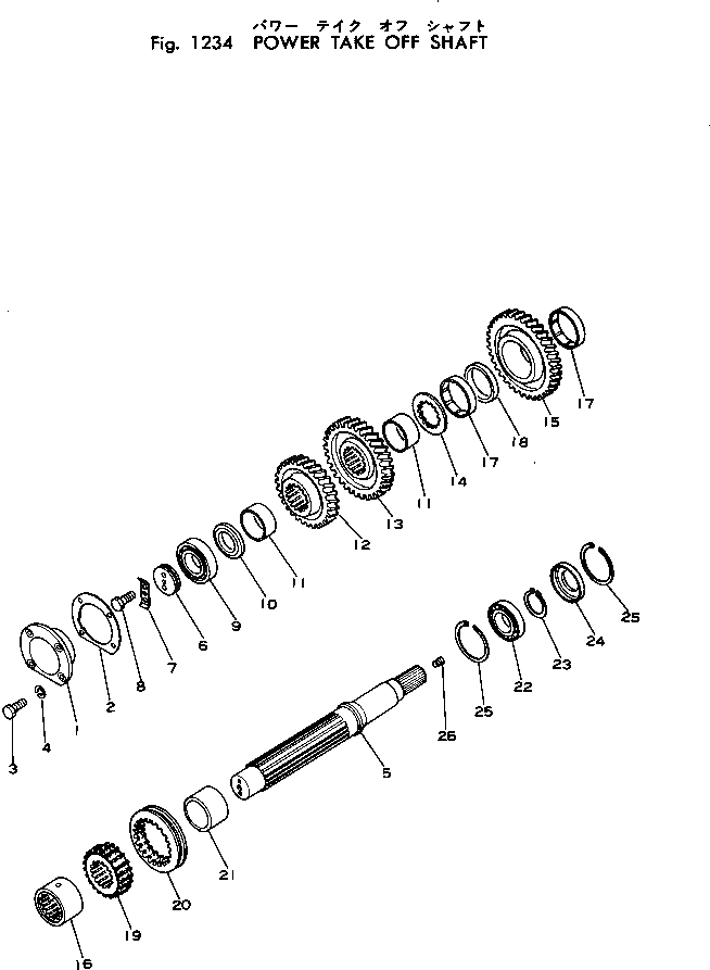 Крышка 141-14-36190 Komatsu