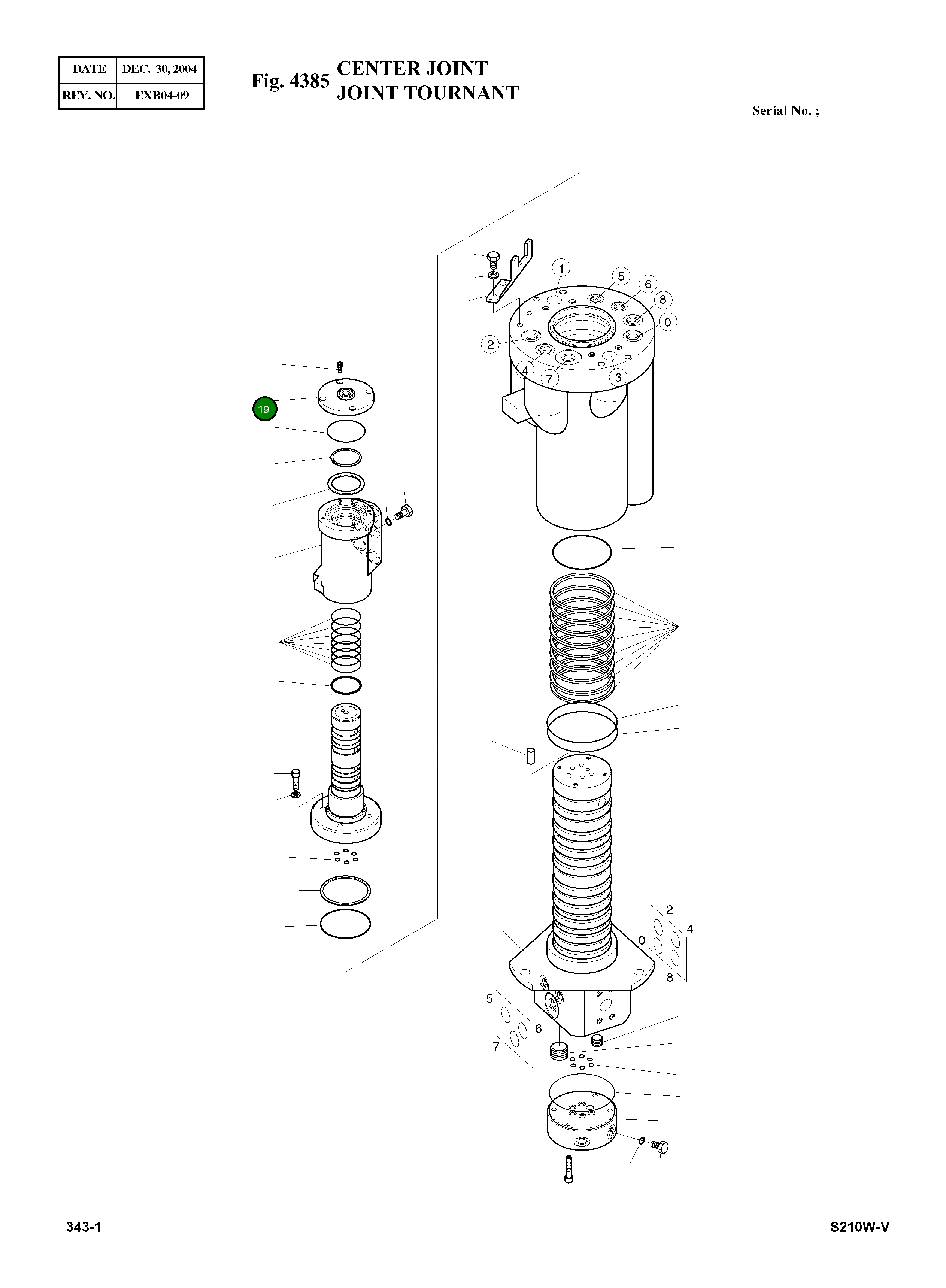 Крышка K9001022 Komatsu