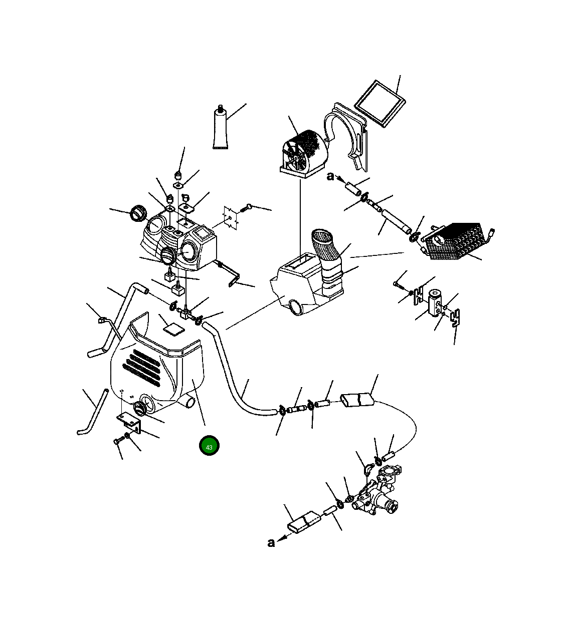 Крышка 37A-942-1950  Komatsu