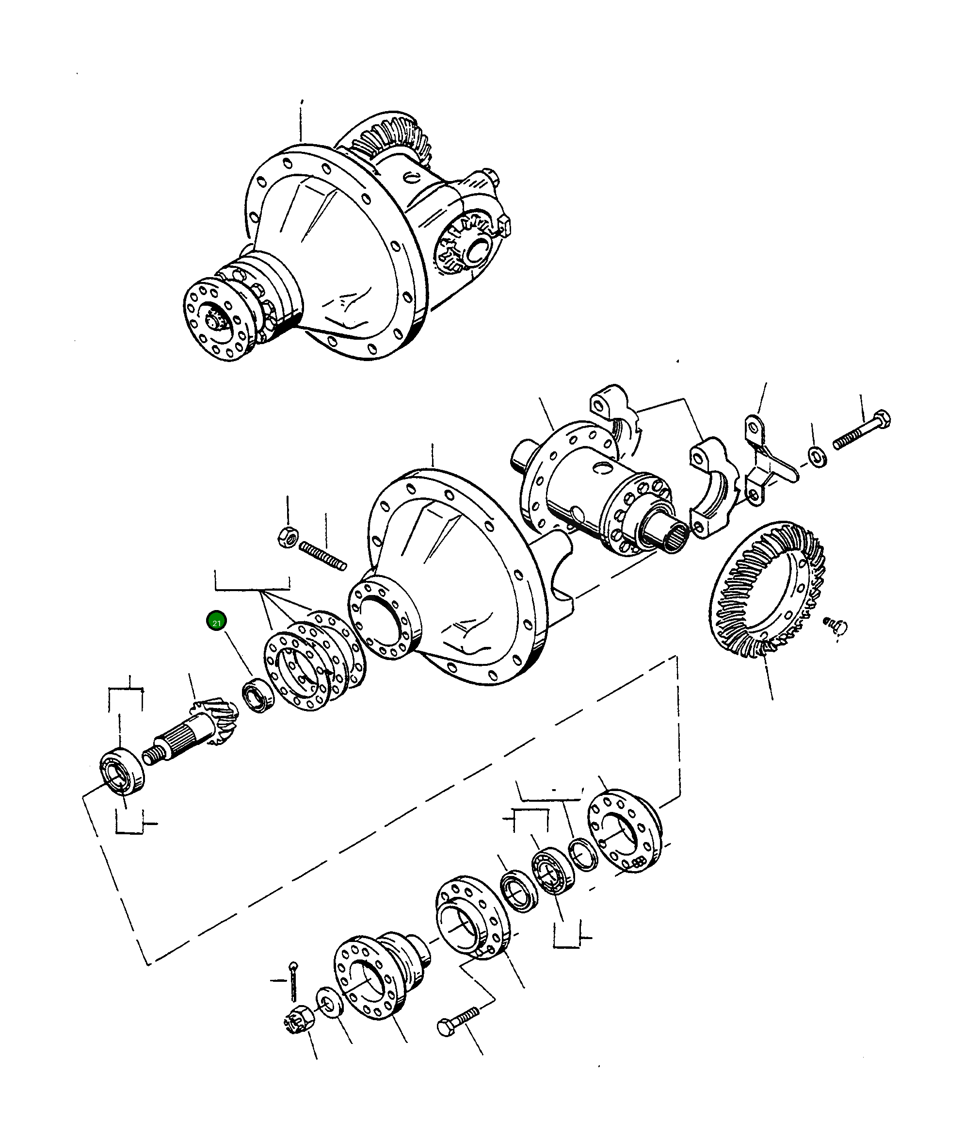 Подшипник 4911867M1 Komatsu