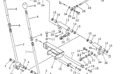 Рычаг 22W-43-18220 Komatsu