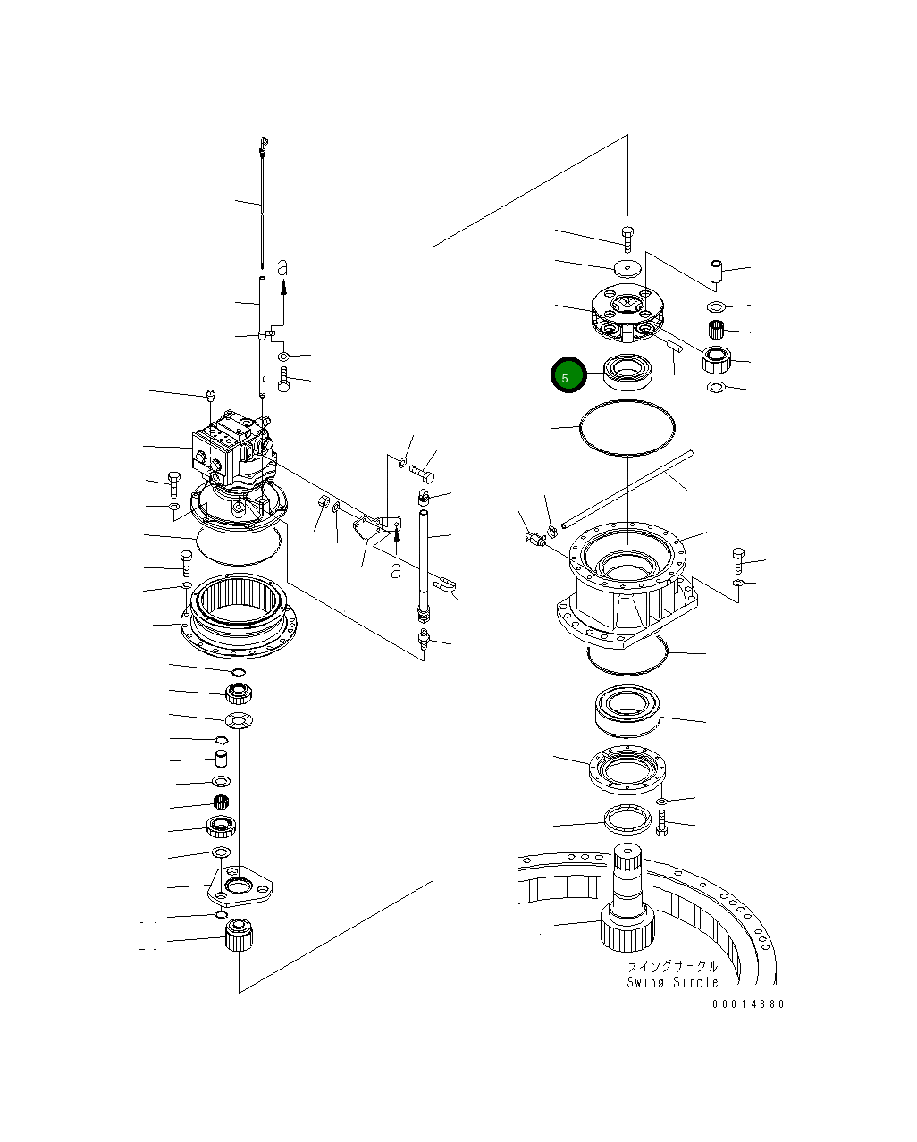 Подшипник 20Y-09-31130 Komatsu