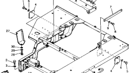 Крышка 195-54-17151 Komatsu