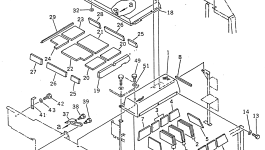 Лист 203-54-55390 Komatsu