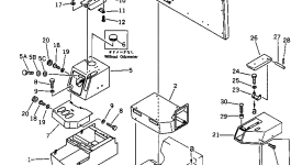 Крышка 418-54-12231 Komatsu