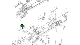 Крышка,L.H 195-30-64143 Komatsu