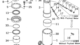 Крышка 569-50-64221  Komatsu